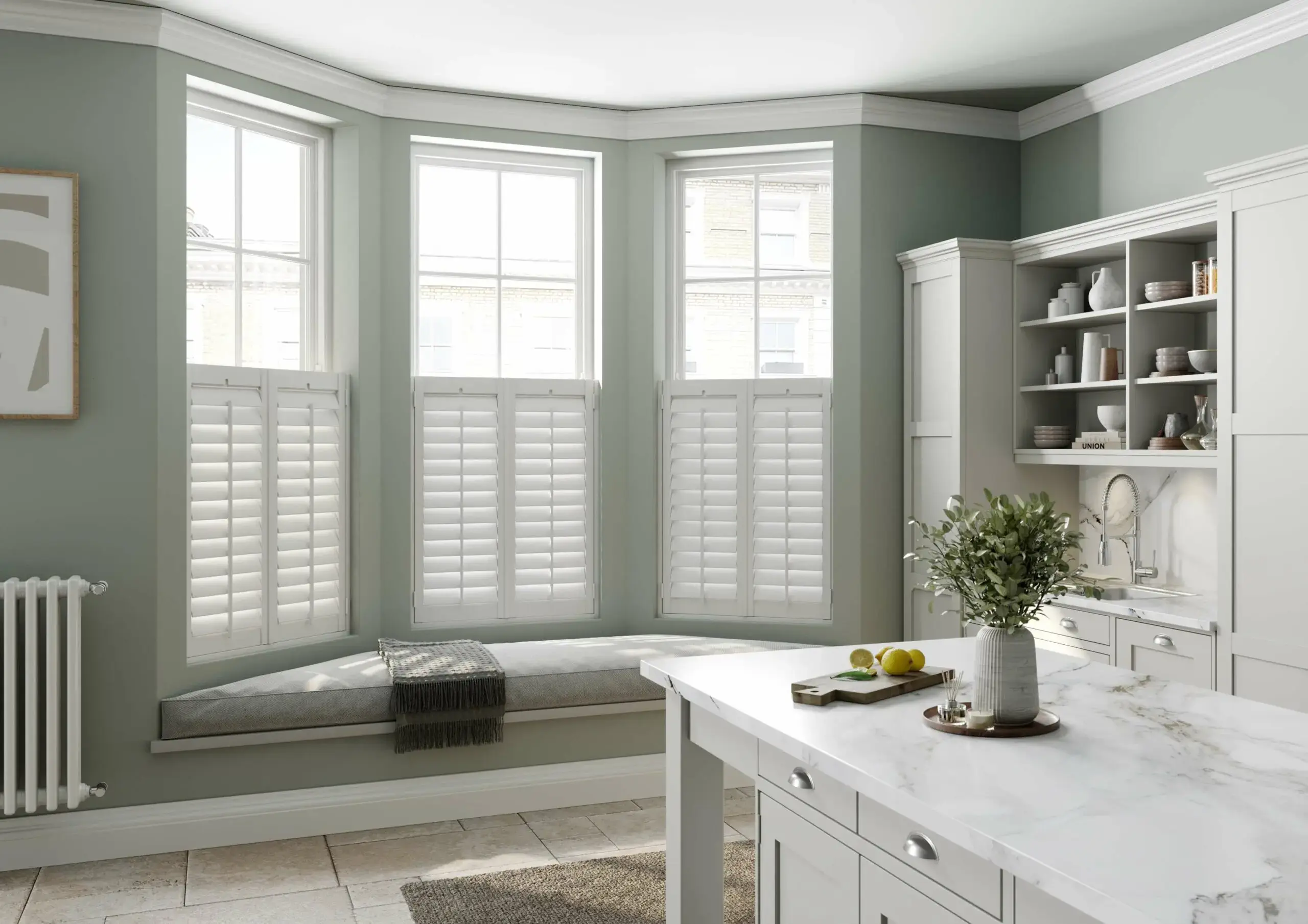 Café-style Shutters example 2